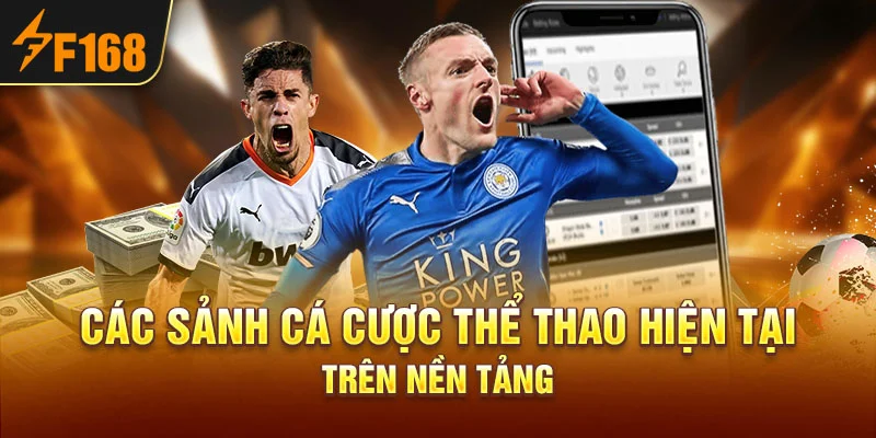 Các sảnh cá cược thể thao hiện tại trên nền tảng